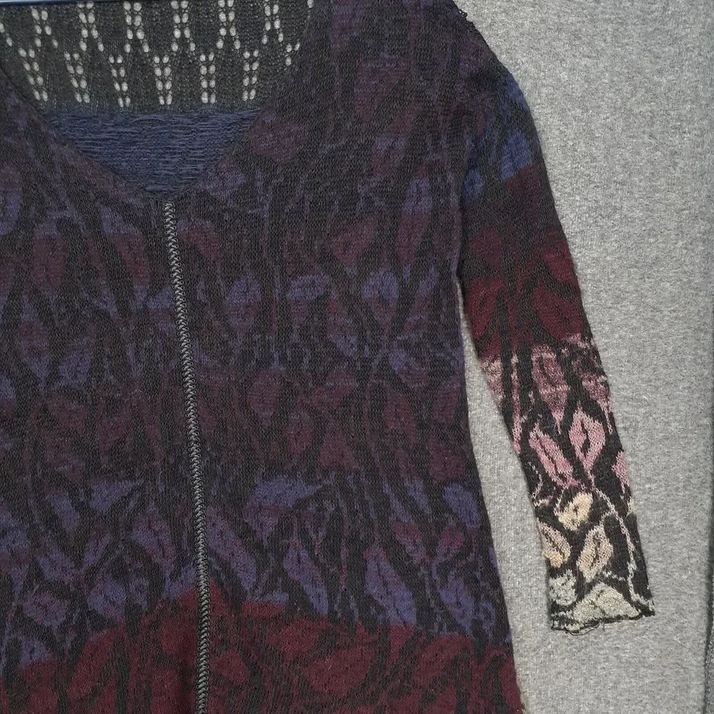 Free People Tough Love‎ Sweater Tunic Womens XS oversized Whimsigothic fairy